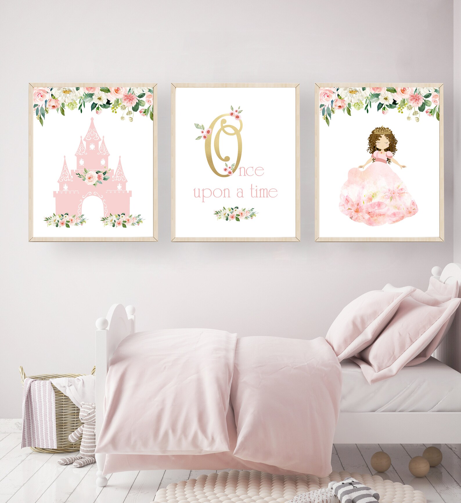 Princess Wall Art Princess Wall Decor Princess Art Print Etsy