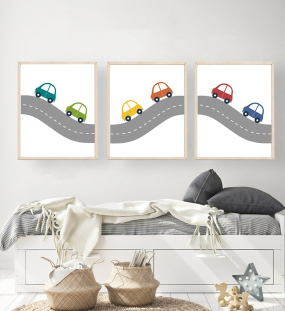 Car printable - Car wall art - Car art print - Boys room decor - Boy nursery art - Baby boy nursery art - Car nursery decor - DIGITAL FILE