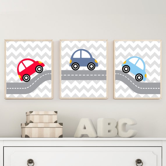 baby boy nursery art