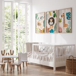 Boho Nursery Decor - Baby Boy Nursery - Safari Nursery Decor - Nursery ...