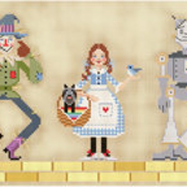 Über 60% Rabatt auf die gesamte Sammlung Alle 12 Brooke's Books Once upon A Stitch Oz Cross Stitch INSTANT DOWNLOAD Charts - Normalerweise 72 Dollar Wert