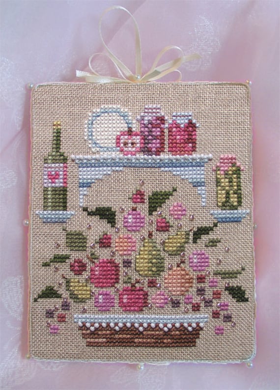 Fruits Basket/ Large cross stitch patterns free PDF : r/Stitchy