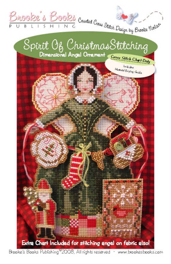 Cross Stitch Pattern Book Deck the Halls Perforated Paper