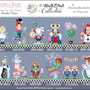 Über 60% Rabatt auf die gesamte Sammlung Alle 12 Brooke's Bücher Einmal bei A Stitch Wonderland Kreuzstich SOFORTIGER DOWNLOAD-Charts