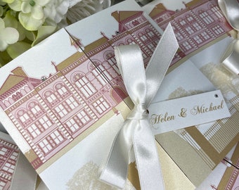 Soughton Hall Wedding Invitations