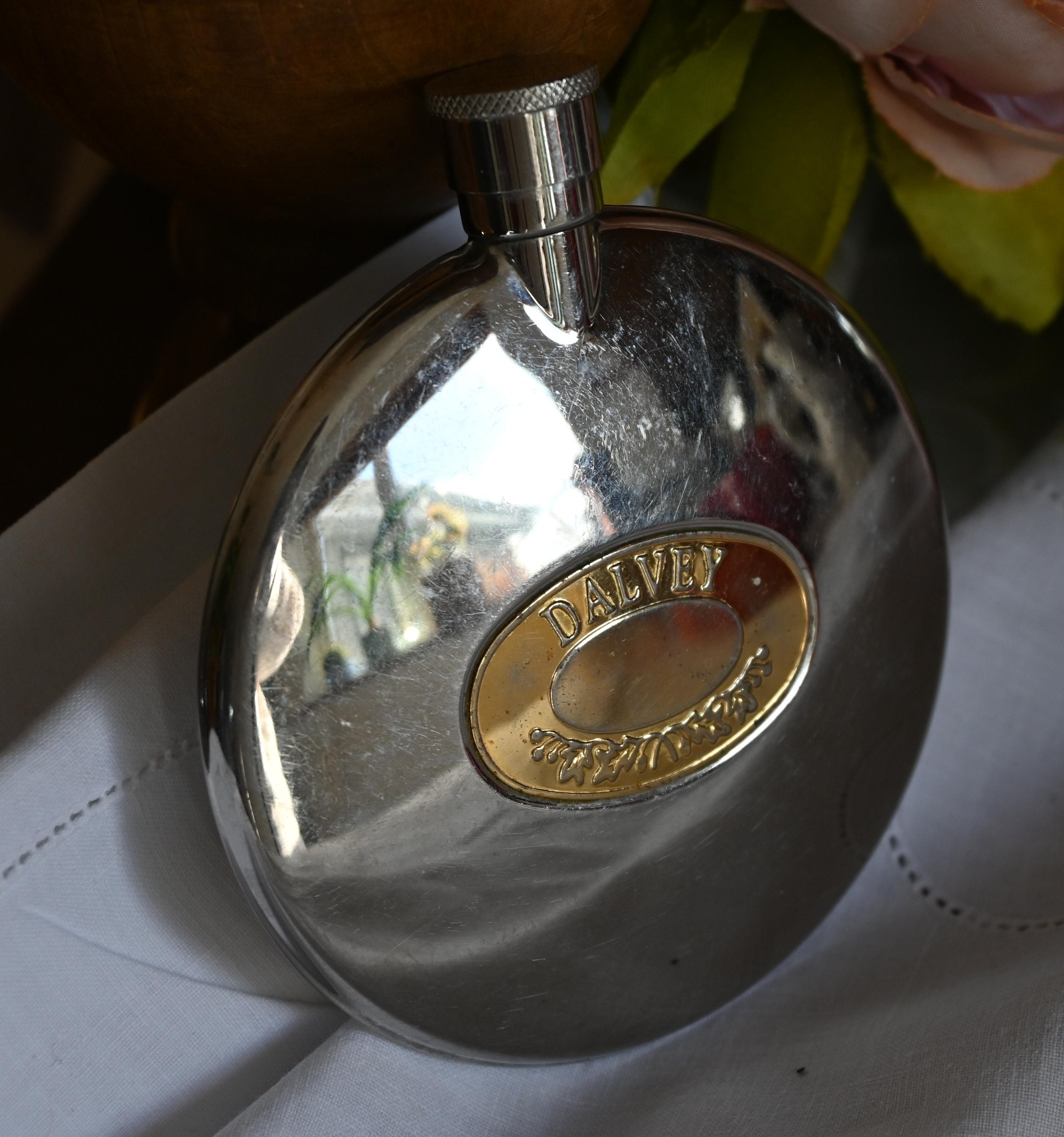 DALVEY FLASK Classic Flask Gold Detail - Dalvey