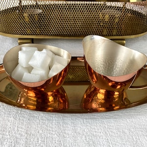 Retro cream & sugar set from Germany