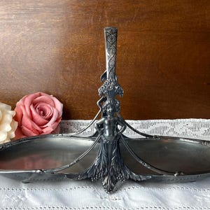 Very rare cake basket WMF secessionist Art Nouveau antique - FREE SHIPPING!