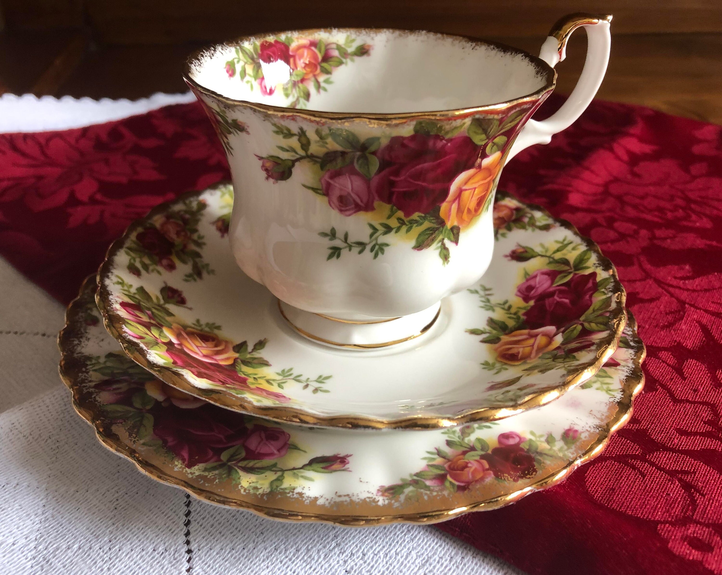 Royal albert old country roses items - Etsy 日本