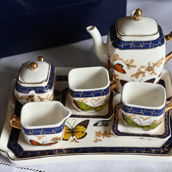 Miniature Tea Set Etsy