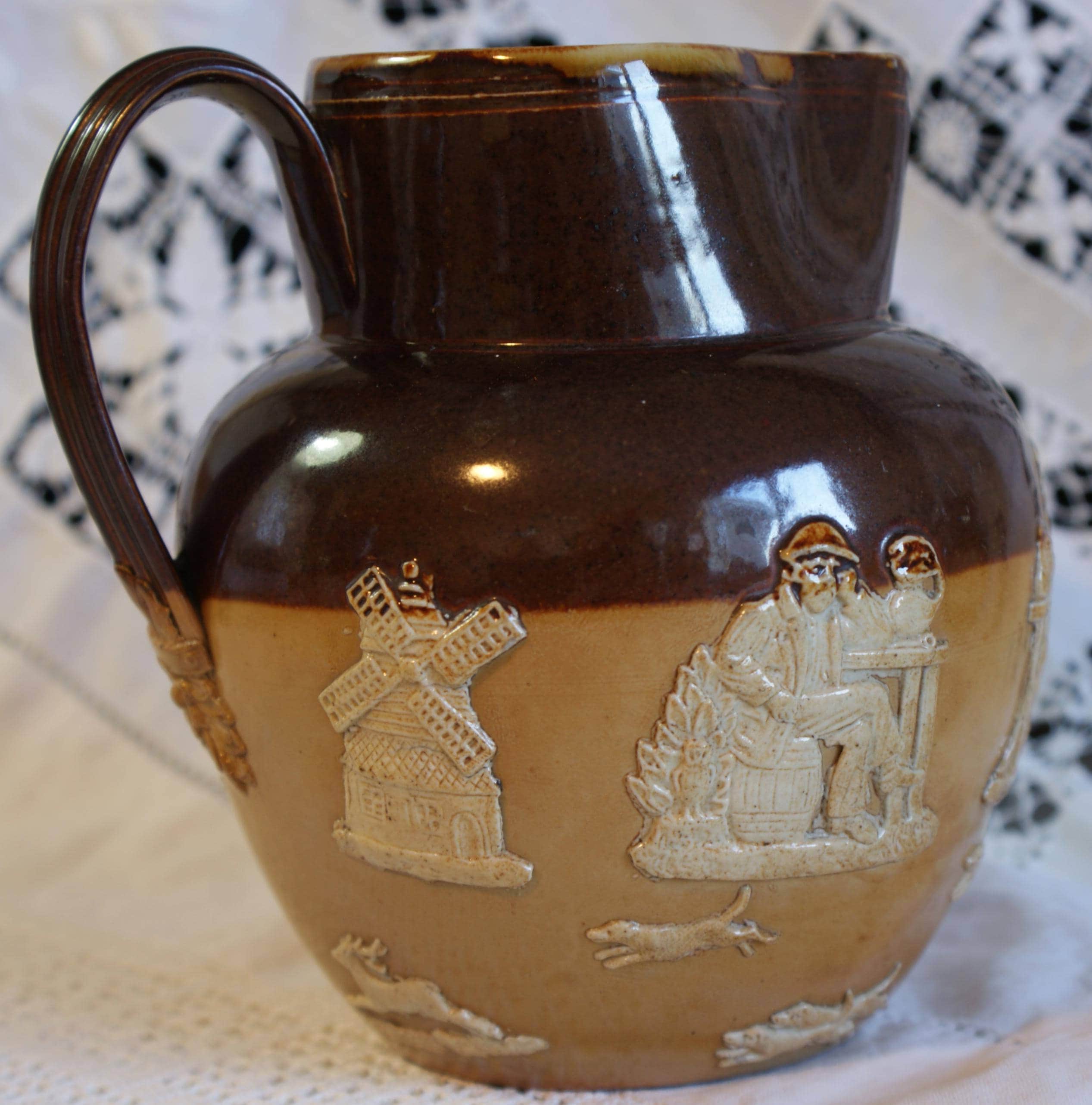Royal Doulton Lambeth Ware Jug/pitcher Vintage Etsy