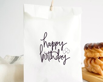 ¡NUEVO! Bolsas de regalo para fiesta de cumpleaños (paquete de 10) - Listas para enviar