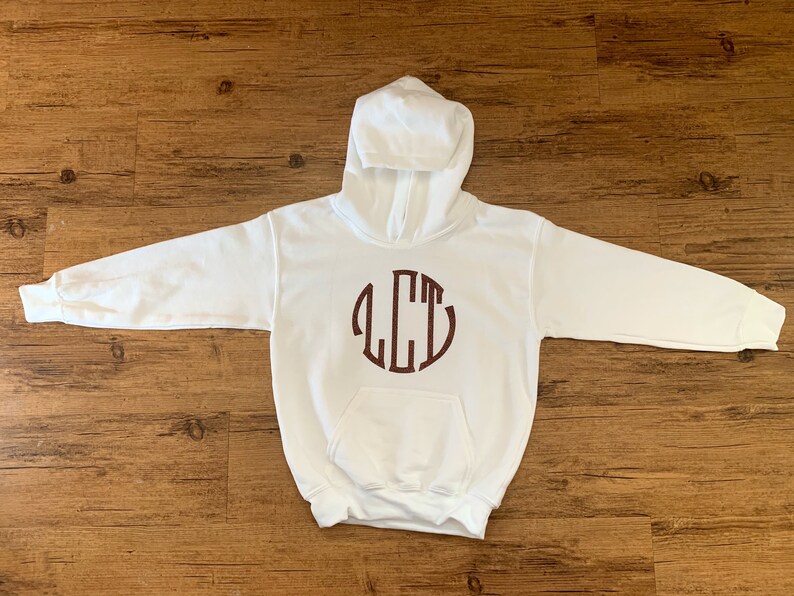 Youth Girls\u2019 Monogram Hoodie
