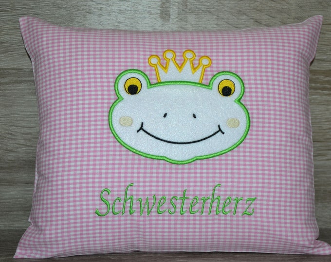 Pillow Frog King