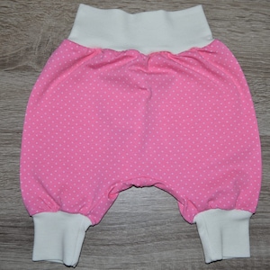 Pump pants white dots size. 50-56 cm, pump pants for twins, baby pants, newborn pants, pump pants baby, pump pants dots,