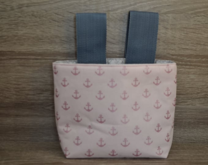 Impeller bag glittering anchor, steering wheel bag, bed bag, material cotton fabric & oilcloth, bike bag, scooter bag, utensil,