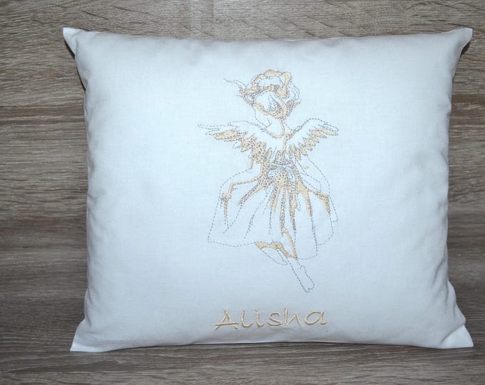 Angel pillow, name pillow guardian angel, angel pillow, baptism pillow angel, children's pillow guardian angel, cuddly pillow angel, birth pillow angel