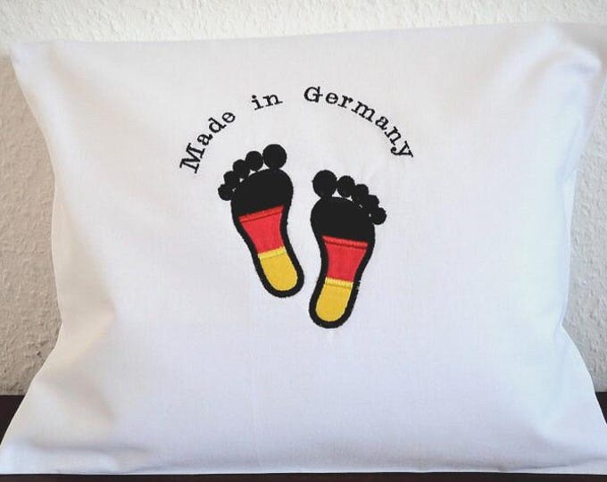 Germany World Cup Foot Pillow, Football Pillow, Germany Pillow, Baby Pillow, Birth Pillow Germany, World Champion Pillow, Football World Cup Pillow