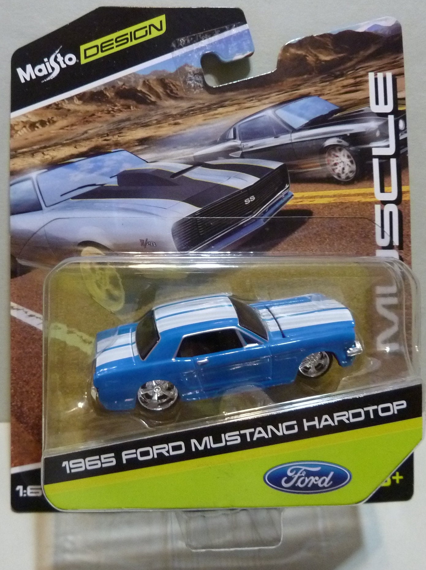 1965 Mustang Blue Model - Etsy