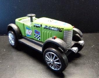 Tins Toys 4.5″  Metallic Team Vintage Wheel 4 Choices-Pull Back Action