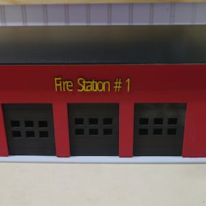 1-64 Scale Firehouse/Garage Digital File-This Is NOT A PHYSICAL PRODUCT