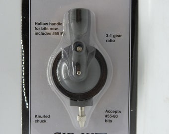Mini Drill CK 201, 3:1 Gear Ratio, Knurled Chuck