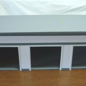 Custom Built Sturdy Easy Assembly 3 Car-1:18 Scale Diorama/Garage/Finished/Unfinished