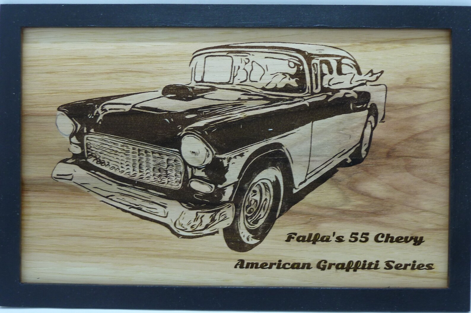 Laser Cut Wood Car PlaquesWall ArtCounter Etsy