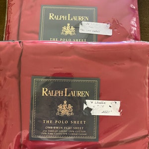 Ralph Lauren Francesca-full Fitted Sheet-100% Cotton-1990's-2