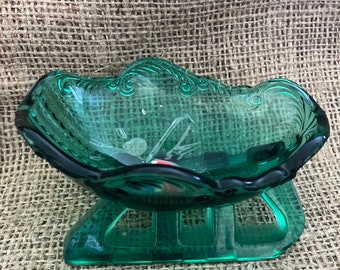 Fostoria Christmas Sleigh