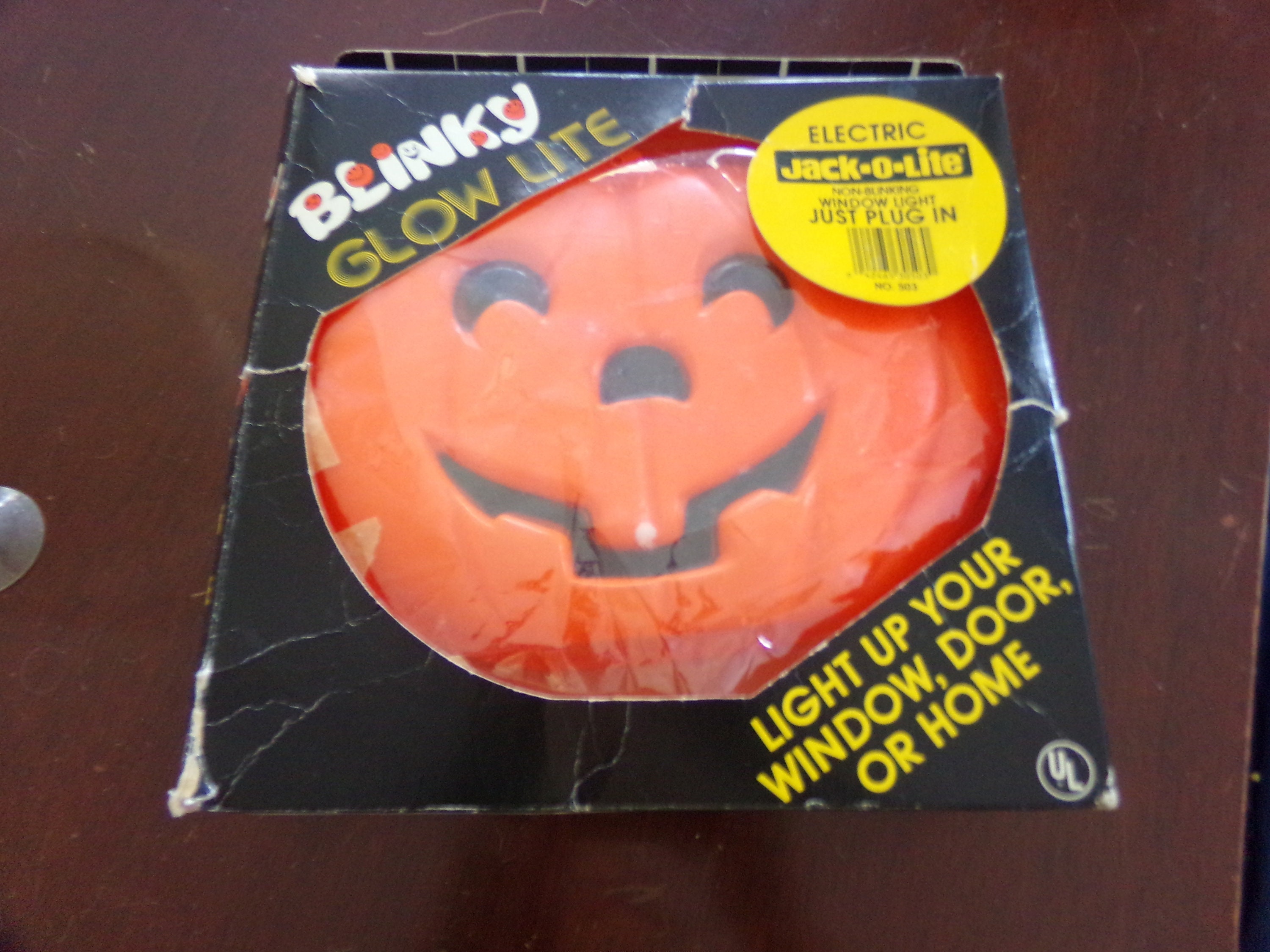 Vintage Blinky Pumpkin - Etsy