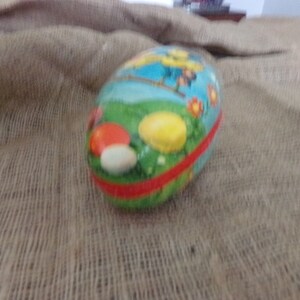 West German Paper Mache Easter Egg