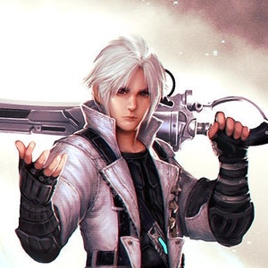 Final Fantasy XIV Thancred Gunbreaker Anime Art Print / Poster / Lithograph