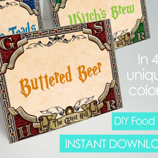 Muggle Magic Diy Printables