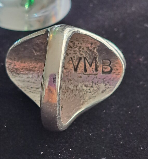 Cobblestone Inlay Ring by Iconic Native American … - image 5