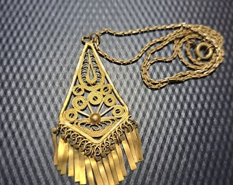 Antique Filigree Necklace