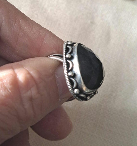 Labradorite Ring in Sterling - image 4