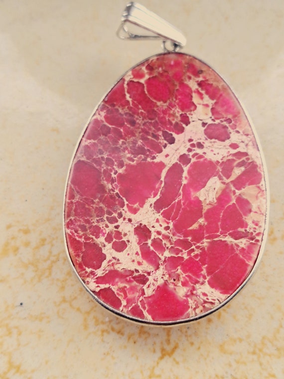 Sea Sediment Jasper Pendant