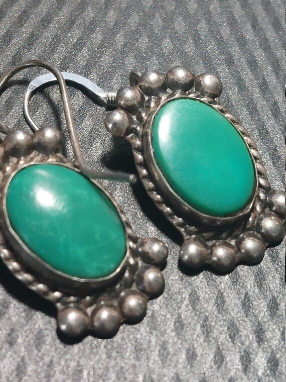 Vintage Native American Earrings - image 3