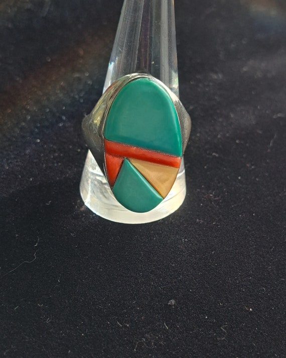 Very Important! Towering Vintage Navajo Victor Moses Begay Sterling Native American Jewelry Silver Ring Very Important! Towering Vintage Navajo Victor Moses Begay Sterling Native American Jewelry Silver Ring
