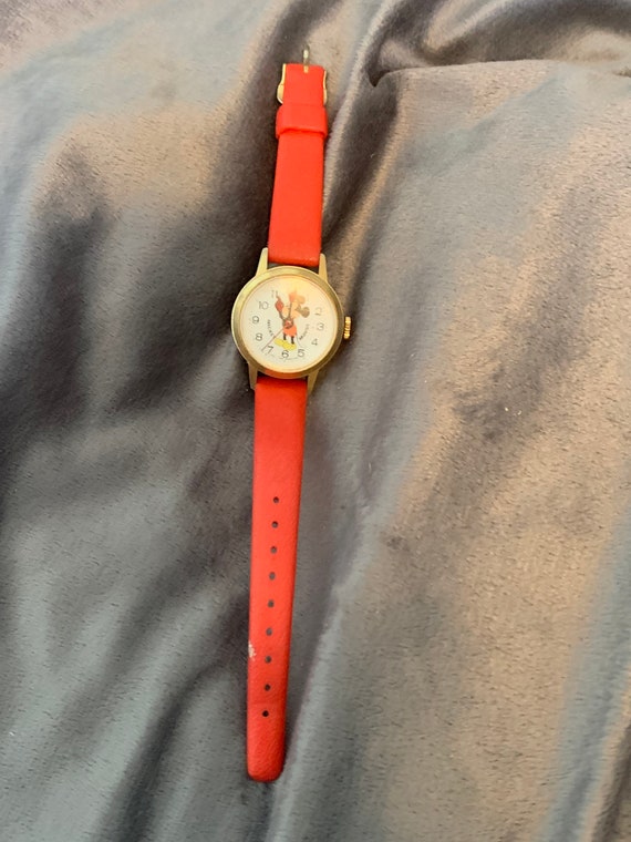 Bradley time division online mickey mouse watch