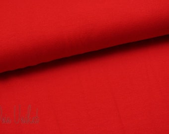 12,90EUR/meter, viscose, viscose jersey, Tricot De Luxe, uni, jersey, fire red, fabric, fabrics, red, signal red
