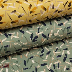 13.90EUR/metro, Ökotex, jersey di cotone, jersey, linee grafiche, linee, tessuto, tessuti, cotone