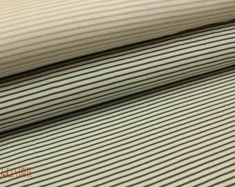 13,90EUR/metro, cotone jersey, cotone, jersey, righe, grigio, verde, bianco