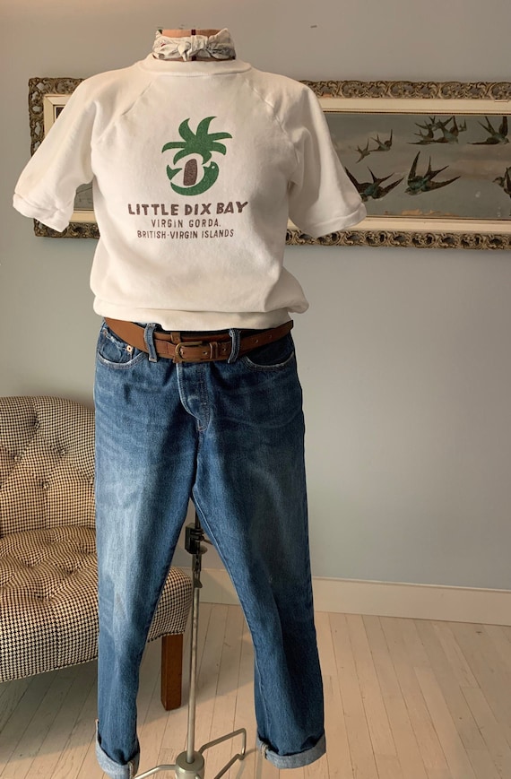 Vintage 1950’s Hanes Breeze Shield Little Dix Bay