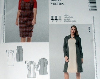 Burda 7008, Ladies Dress, Sewing pattern,  size 18-28 US, EUR size 44-54, Womens clothing pattern, German pattern, Womens Plus Size,Epsteam,