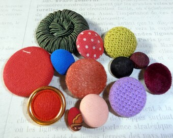 Coat Buttons, Mixed Buttons, Shank Buttons, Vintage coat buttons, Supplies, Sewing, Knitting, Crafting, Embellishment, Epsteam