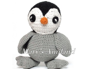 Caesar Baby Penguin The Ami - Amigurumi haakpatroon / haakpatroon - digitale download