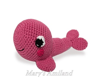 Lisa Whale the Ami - Amigurumi crochet pattern