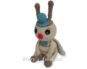 Dan Bumblebee the Ami - Amigurumi Crochet Pattern - Digital Download